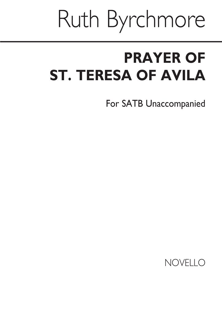 Prayer of St Teresa of Avila