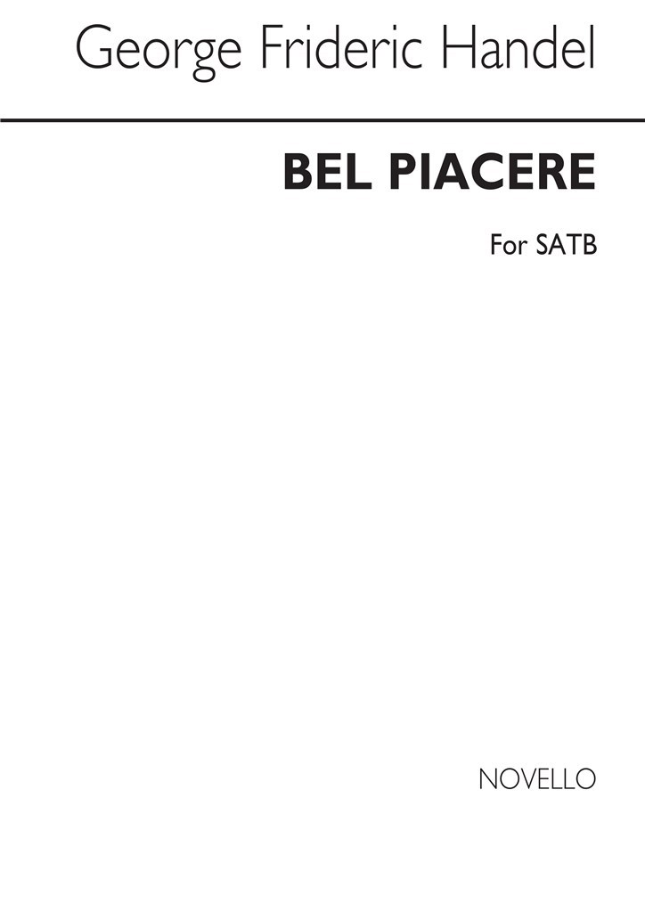 Gf Bel Piacere (Italian/English) Satb