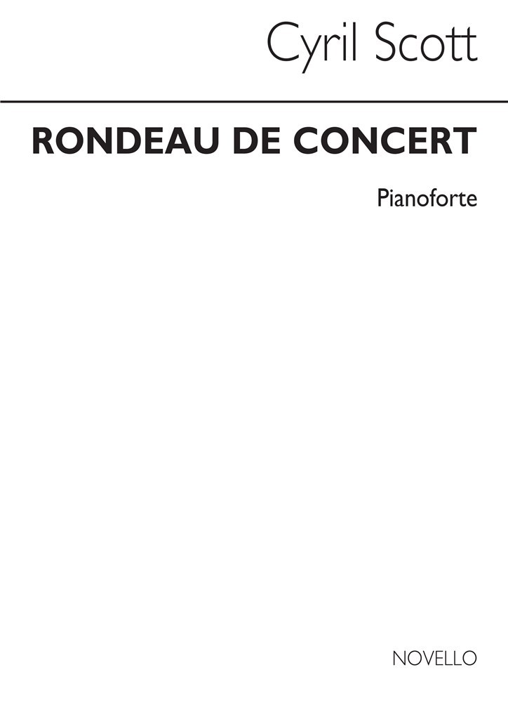 Rondeau De Concert for Piano