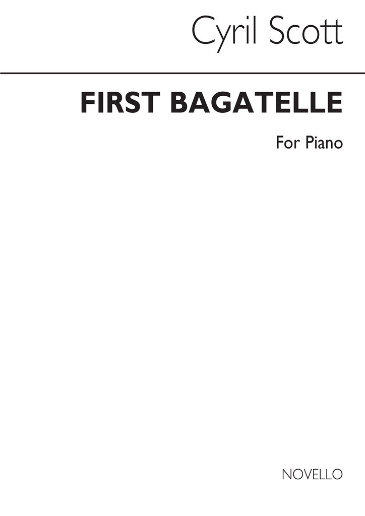 First Bagatelle for Piano
