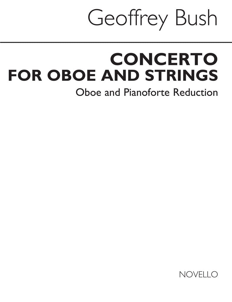 Concerto For Oboe And Strings