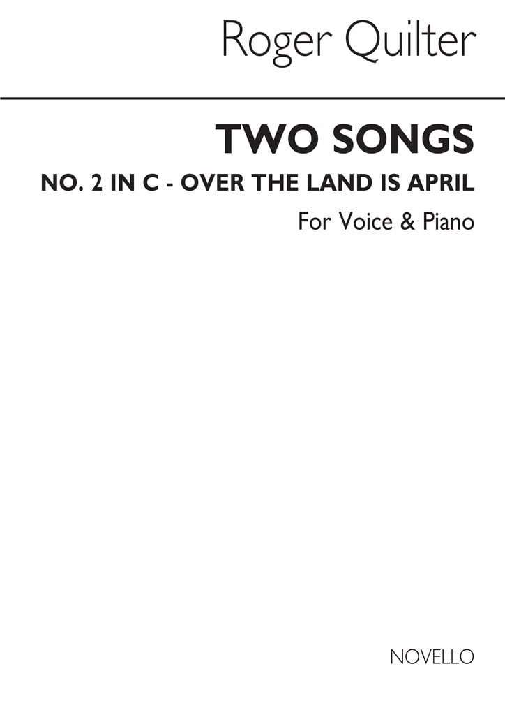 R Two Song No.2 In C Voice/Piano