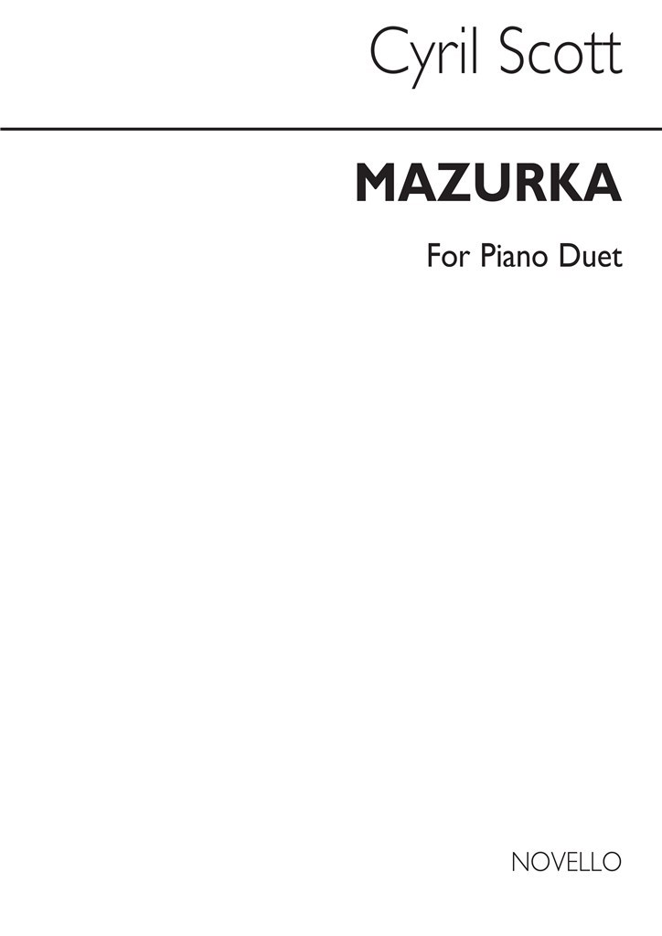 Mazurka Op67 No.1 Piano Duet
