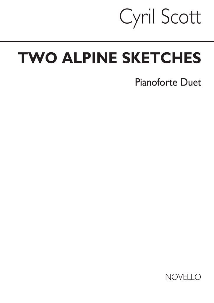 Two Alpine Sketches Op58 Piano Duet