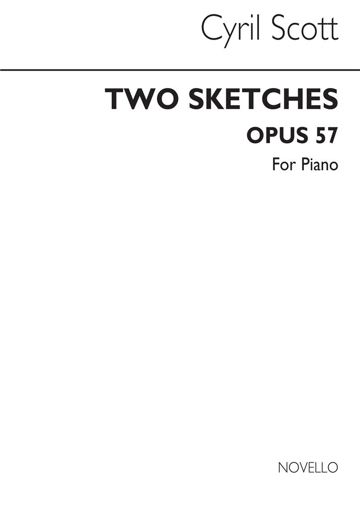 Two Sketches Op57 Piano