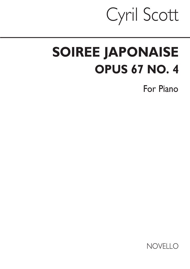 Soiree Japonaise for Piano