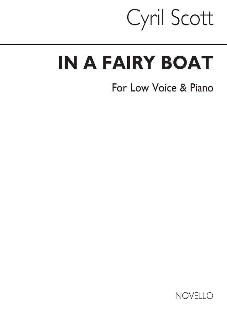 In A Fairy Boat Op61 No.2-low Voice/Piano (Key-c)