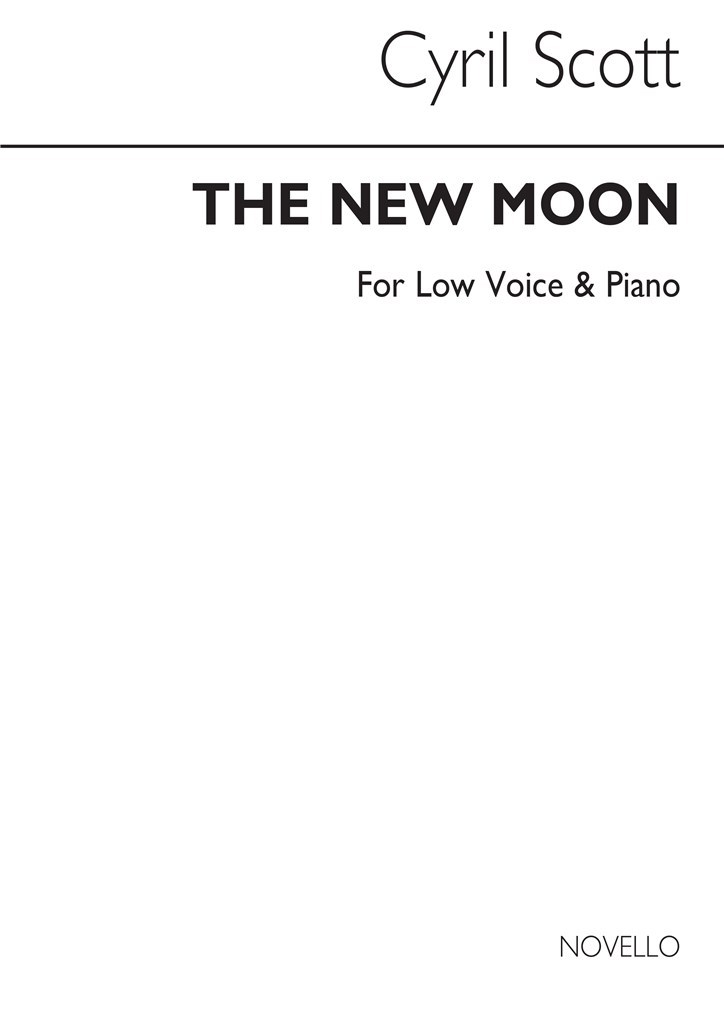 New Moon Op74 No.6-low Voice/Piano (Key-e)