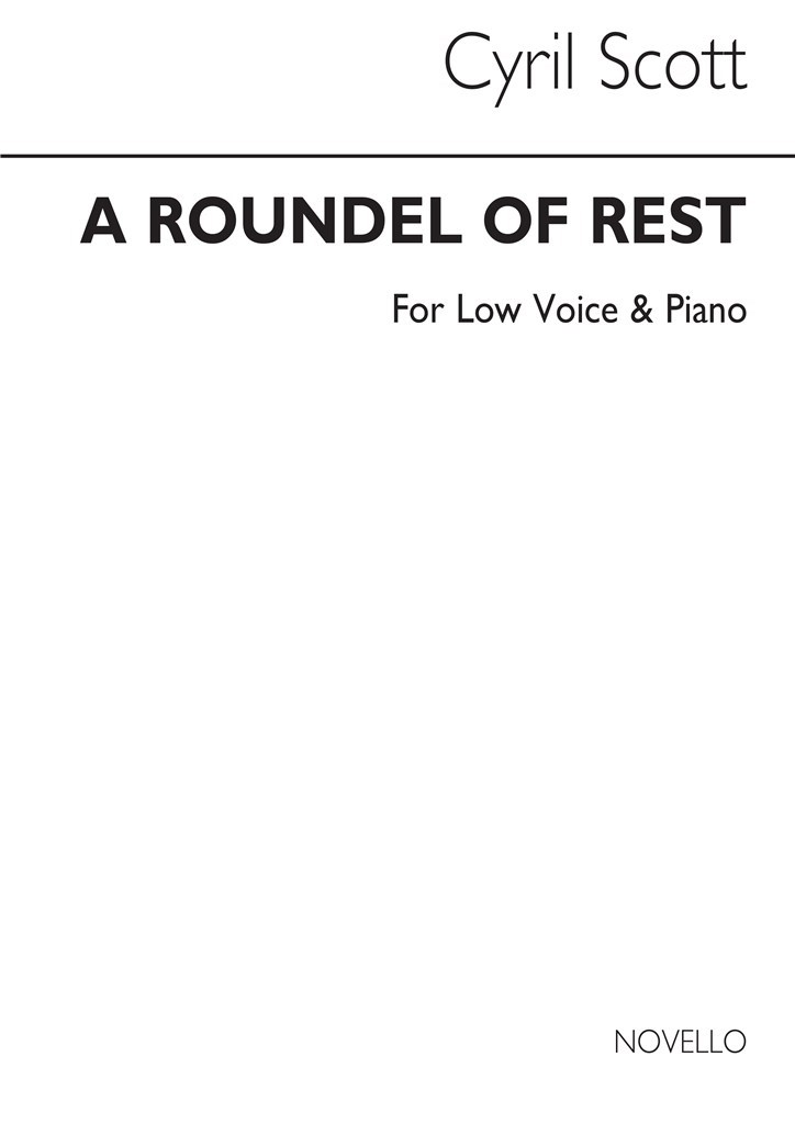 A Roundel Of Rest Op52 No.2 (Key-c)