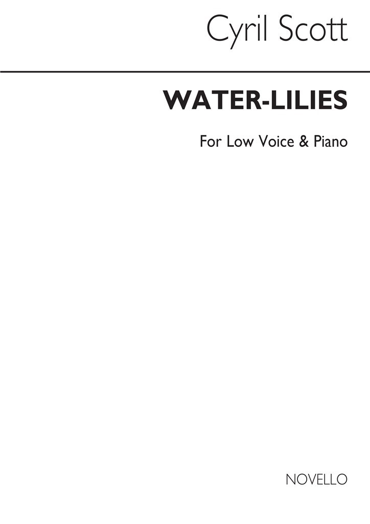 Water-lilies-low Voice/Piano (Key-c)