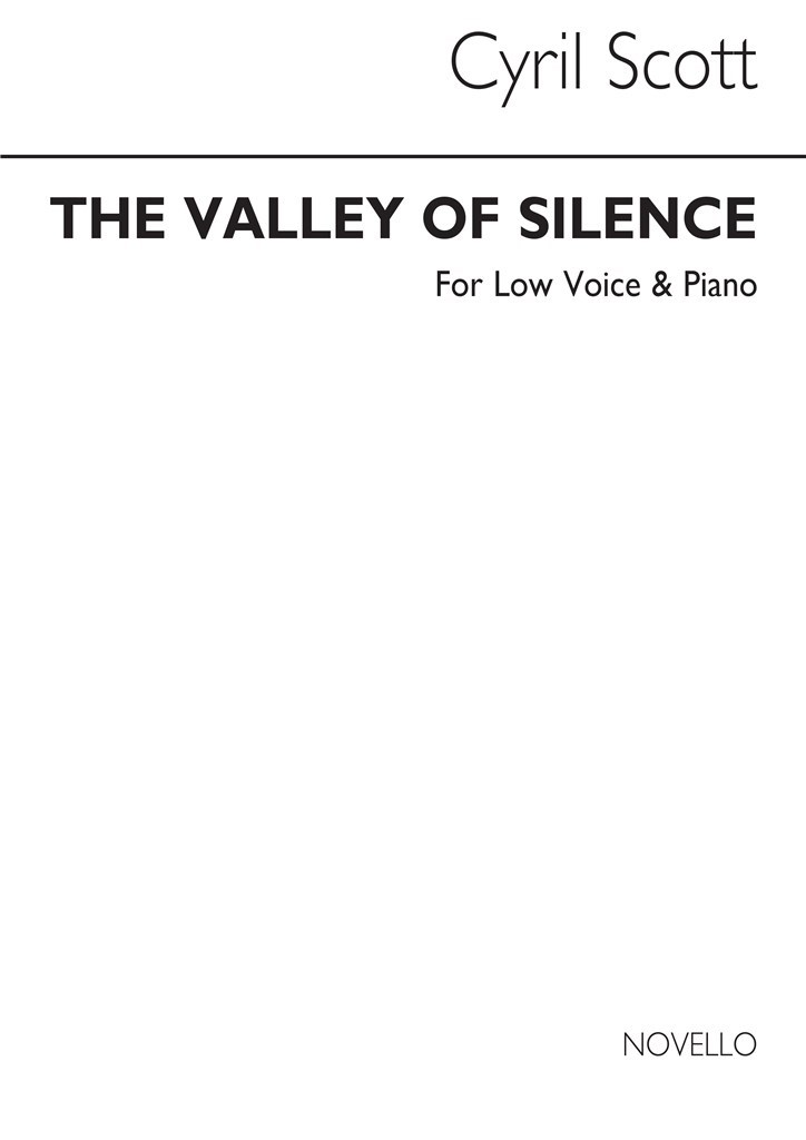 The Valley Of Silence Op72 No.4 (Key-c)