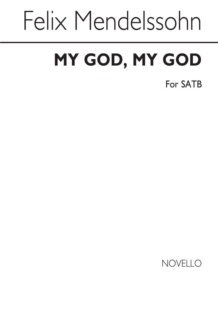 My God My God SATB