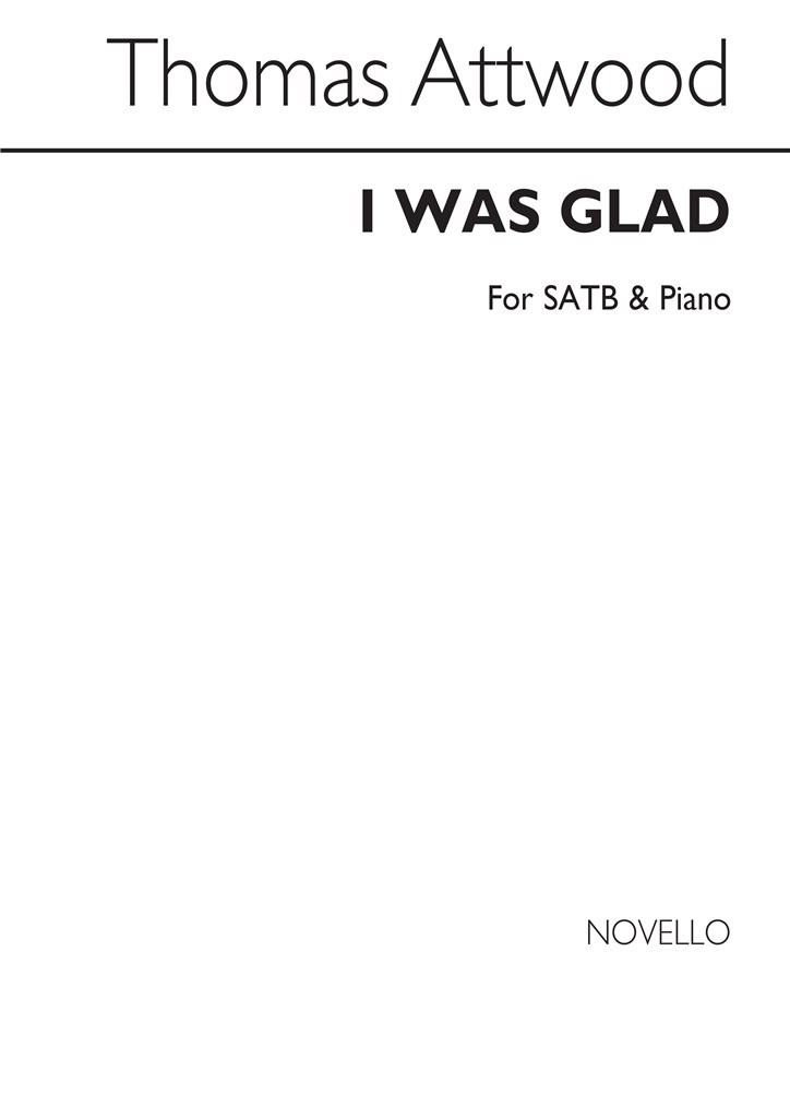 I Was Glad When They Said Unto Me