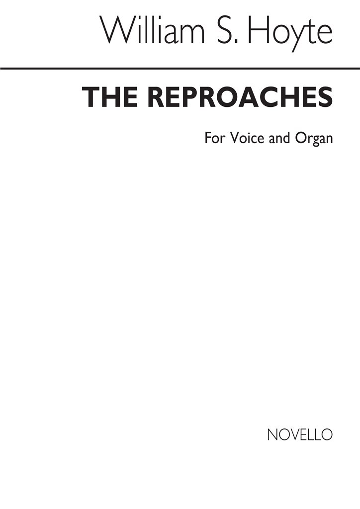The Reproaches Tenor Solo/Satb/Organ