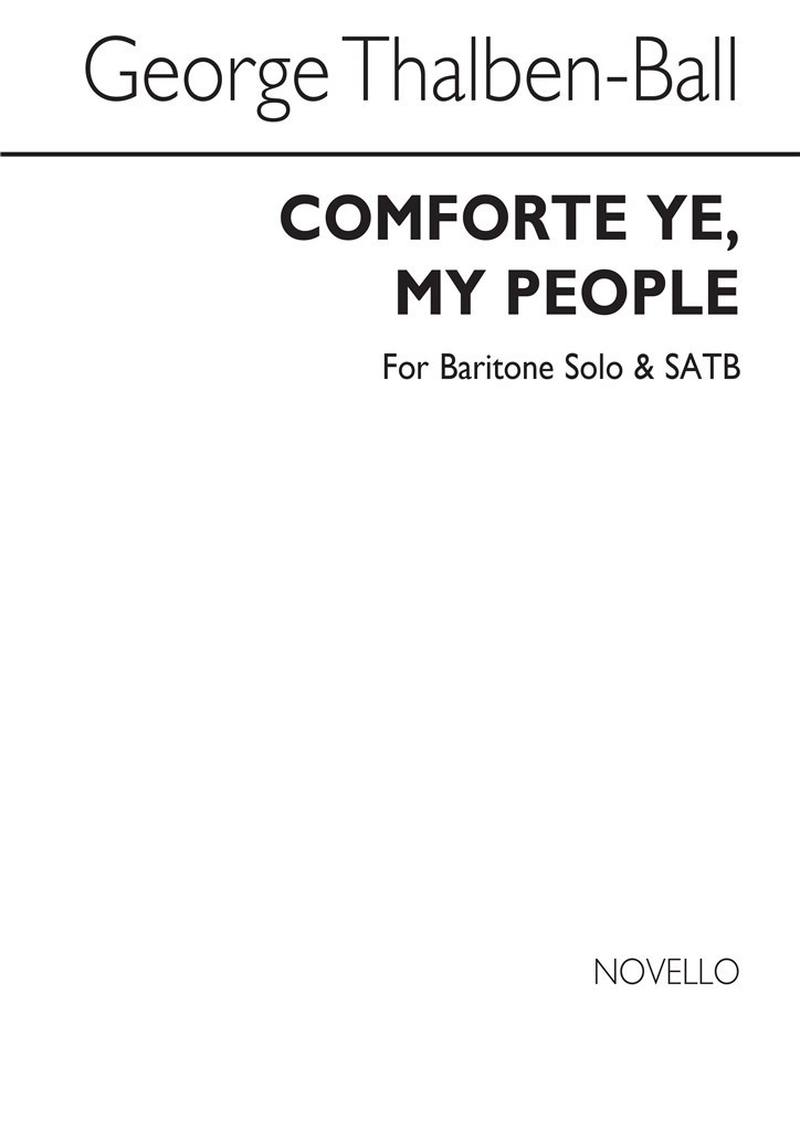 Comfort Ye My People
