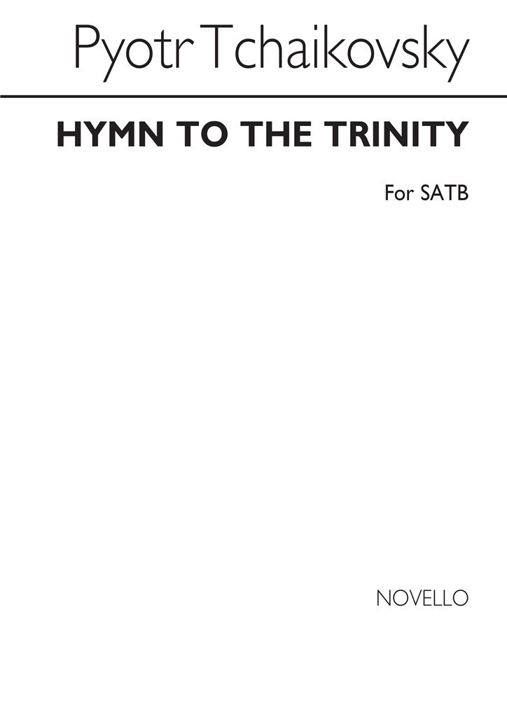 Hymn To The Trinity (SATB)