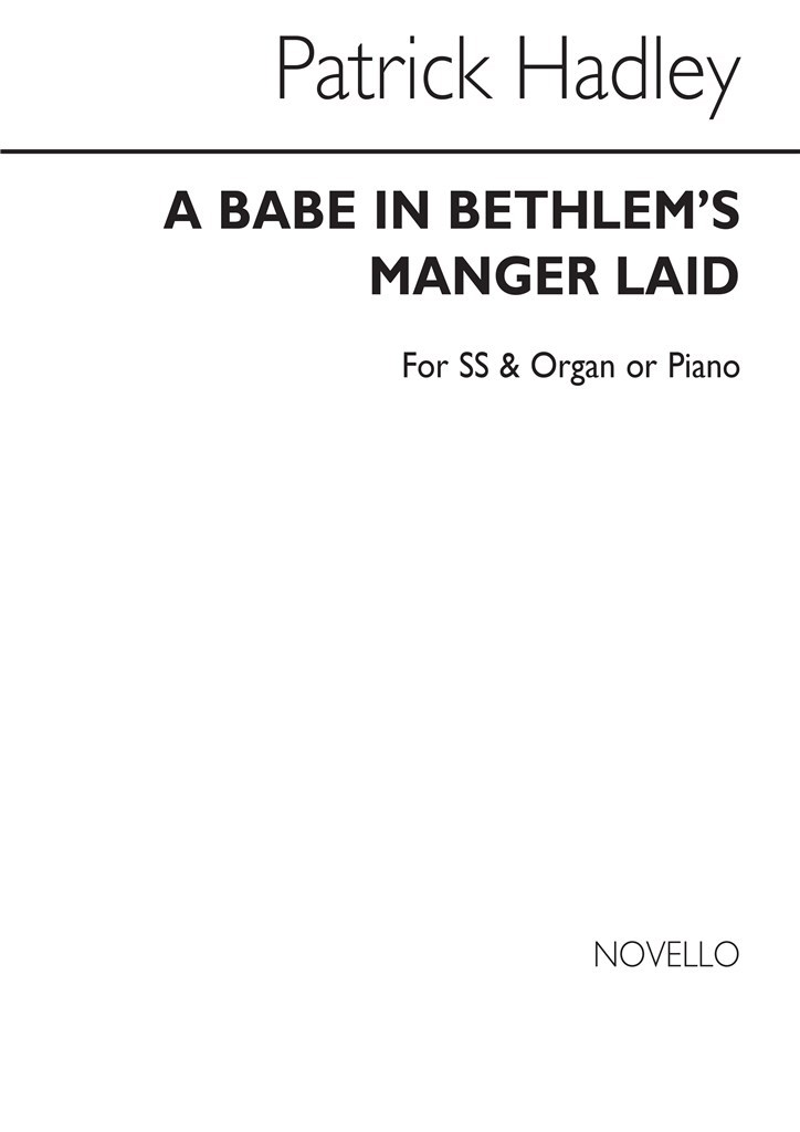 Babe In Bethlem's Manger Ss