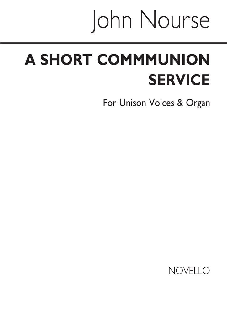 A Short Communion Service Unison Voices