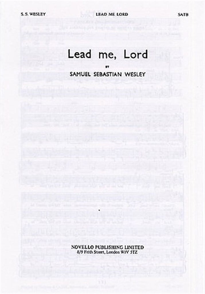 Lead Me Lord