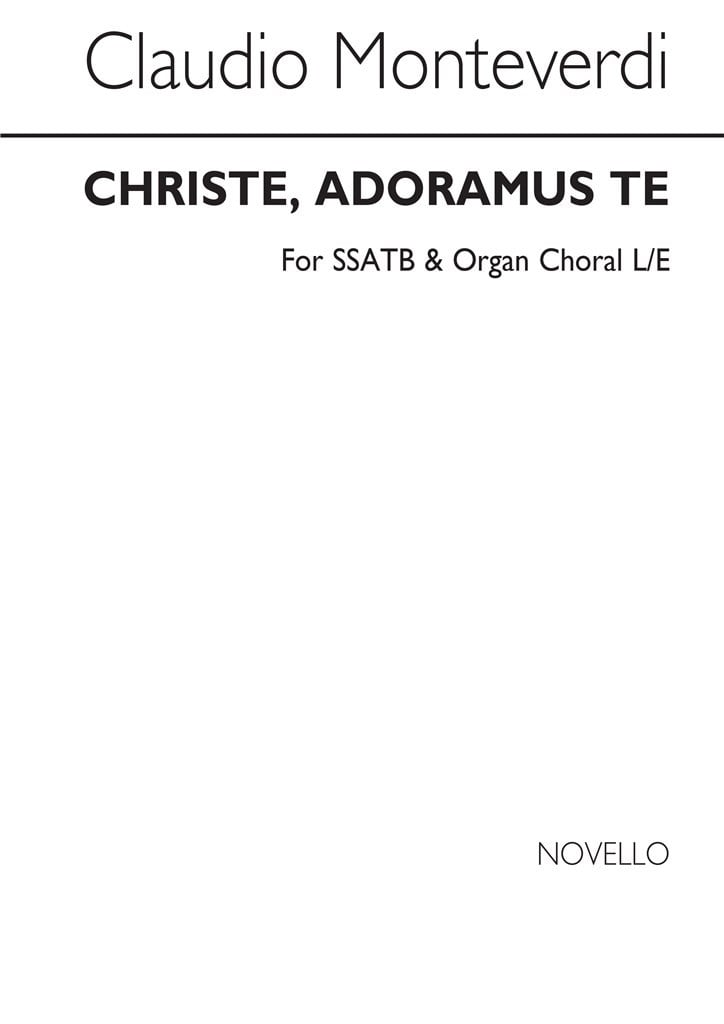 Christe Adoramus