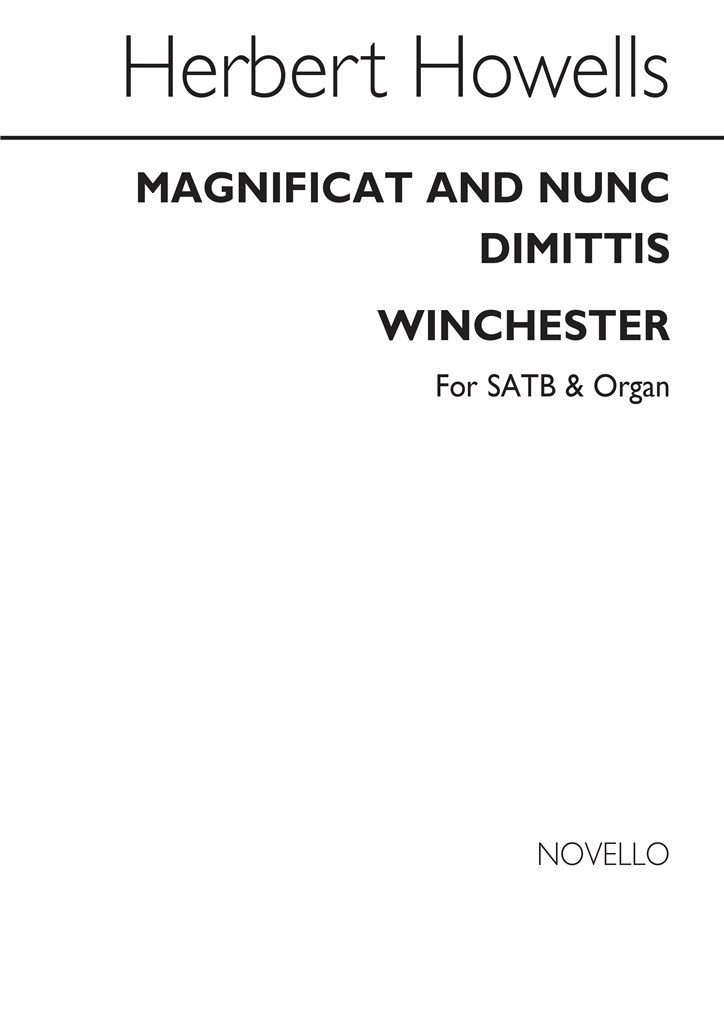 Magnificat And Nunc Dimittis (Winchester)