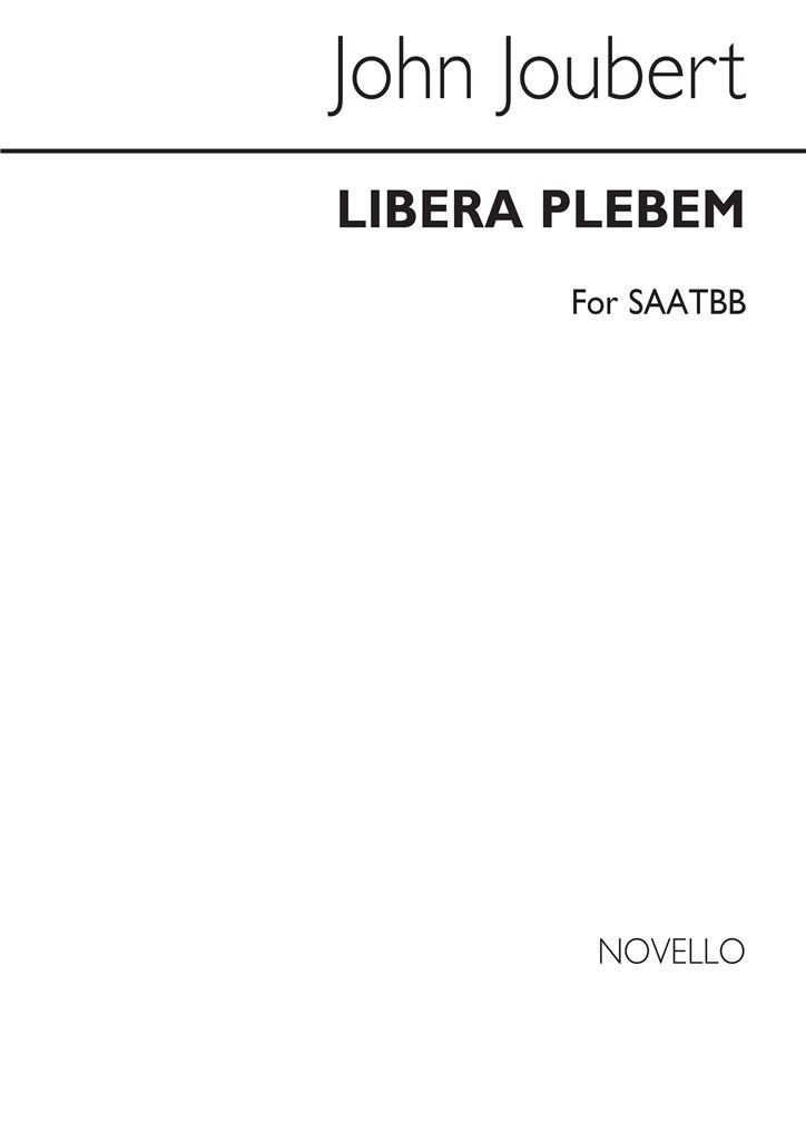 Libera Plebem for SAATBB Chorus