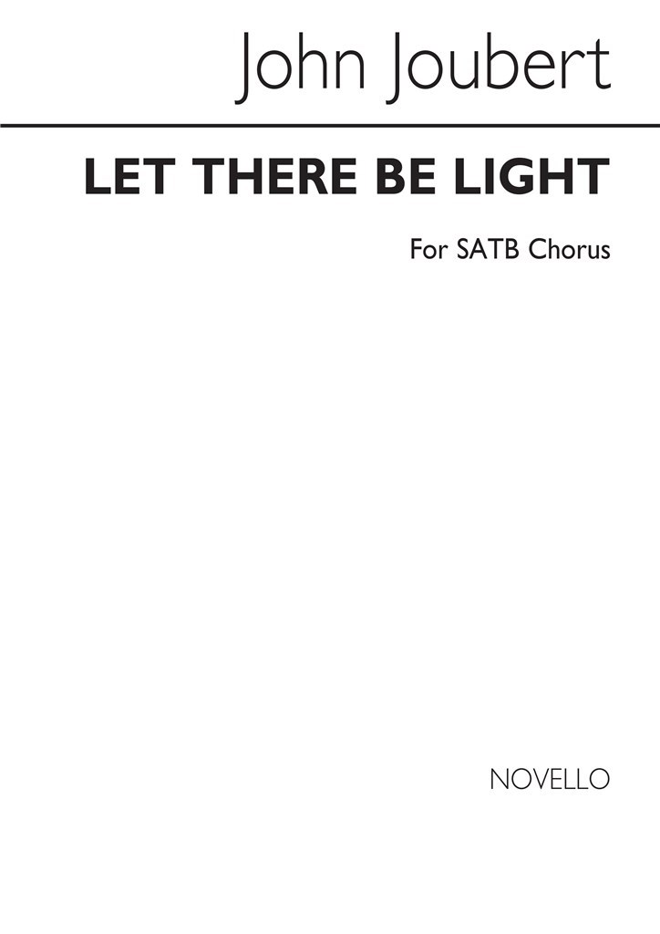 Let There Be Light for SATB Chorus