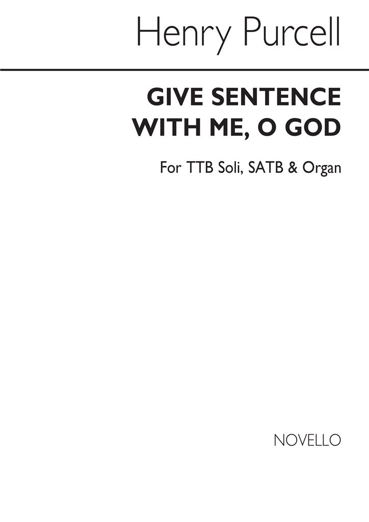 H Give Sentence With Me Solo Ttb/Satb