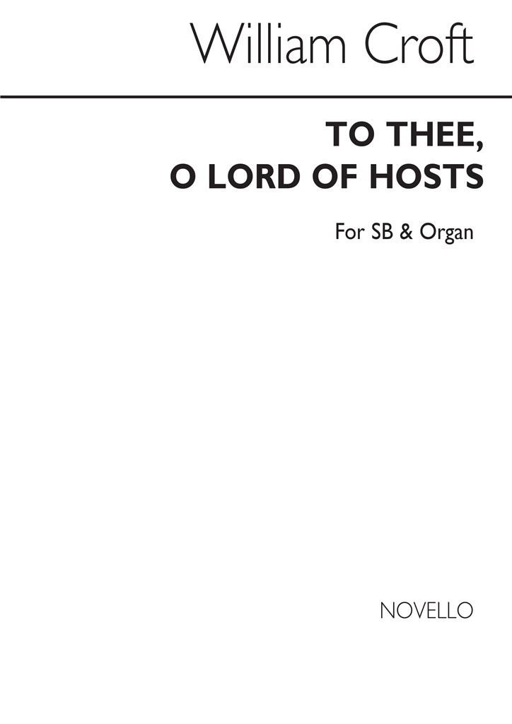 To Thee O Lord Of Hosts