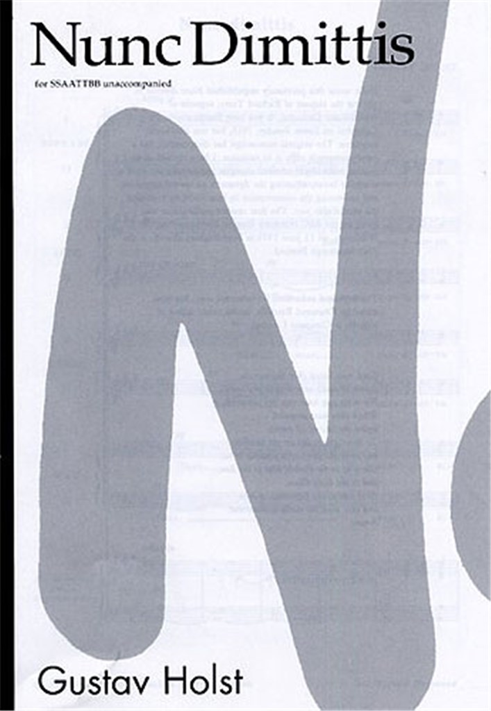 Nunc Dimittis