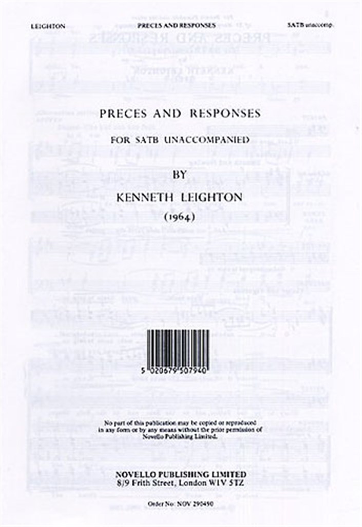 Preces And Responses