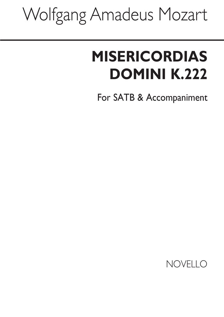 Misericordias Domini K.222