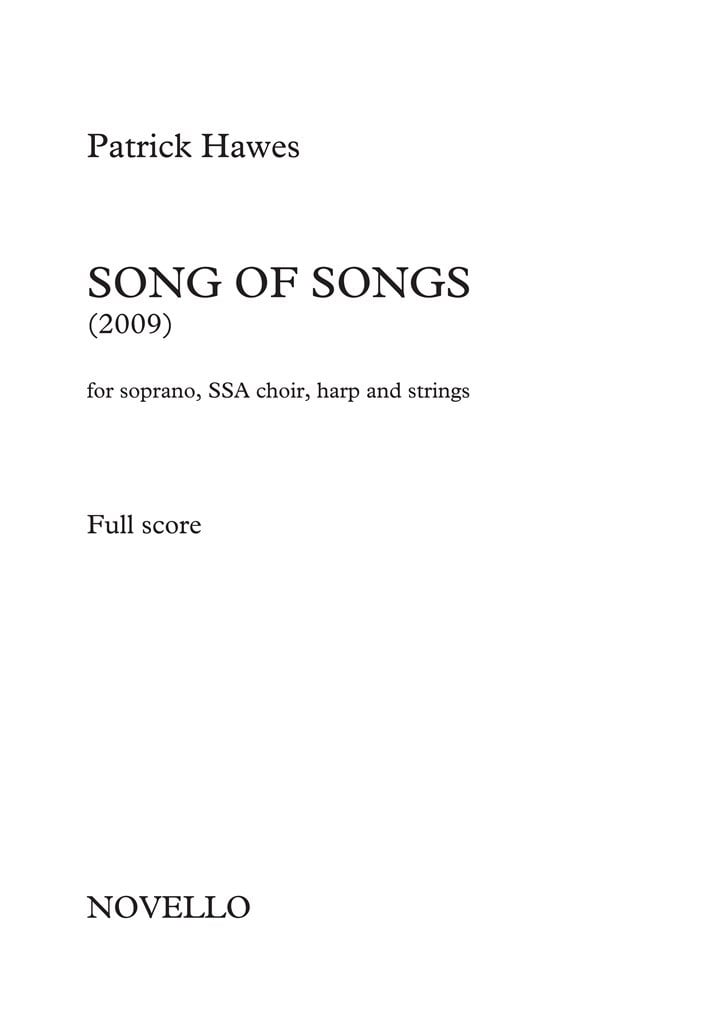 Song of Songs (Full Score)
