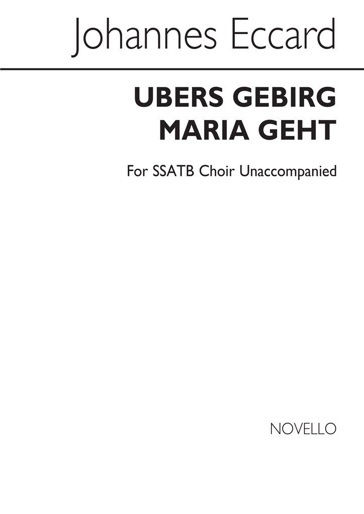 Übers Gebirg Maria Geht