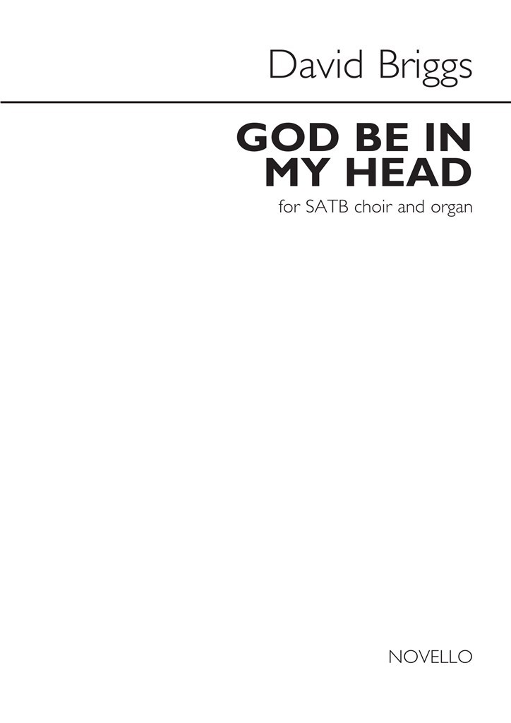 David Briggs: God Be In My Head