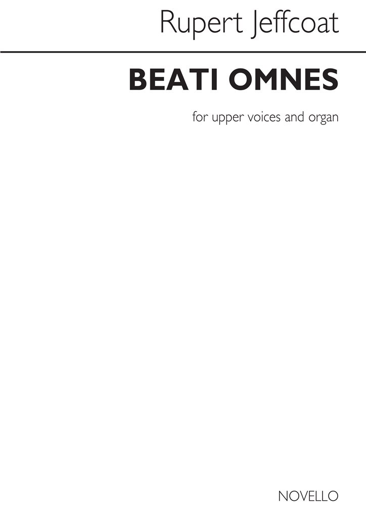 Rupert Jeffcoat: Beati Omnes