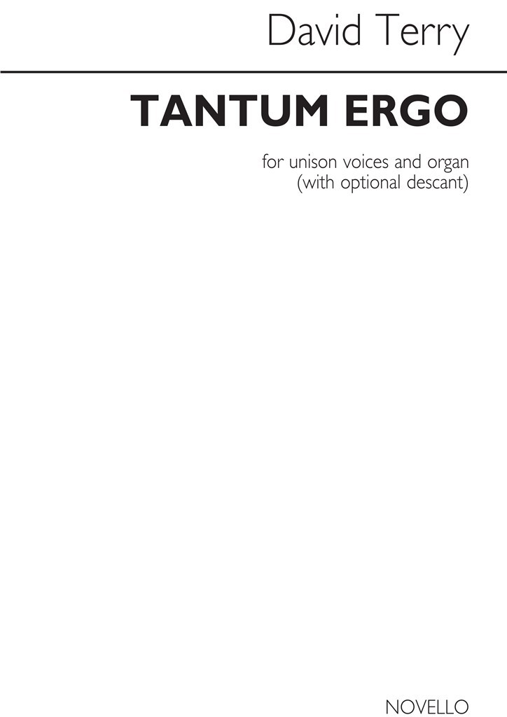 David Terry: Tantum Ergo