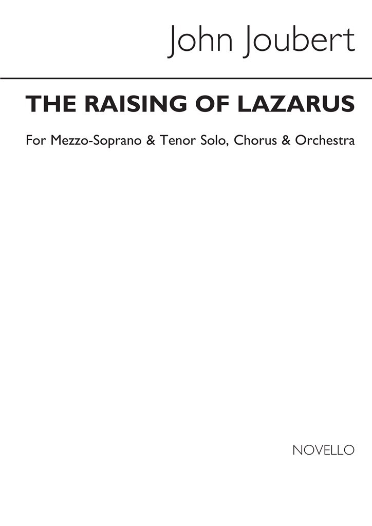 The Raising Of Lazarus, Op.67