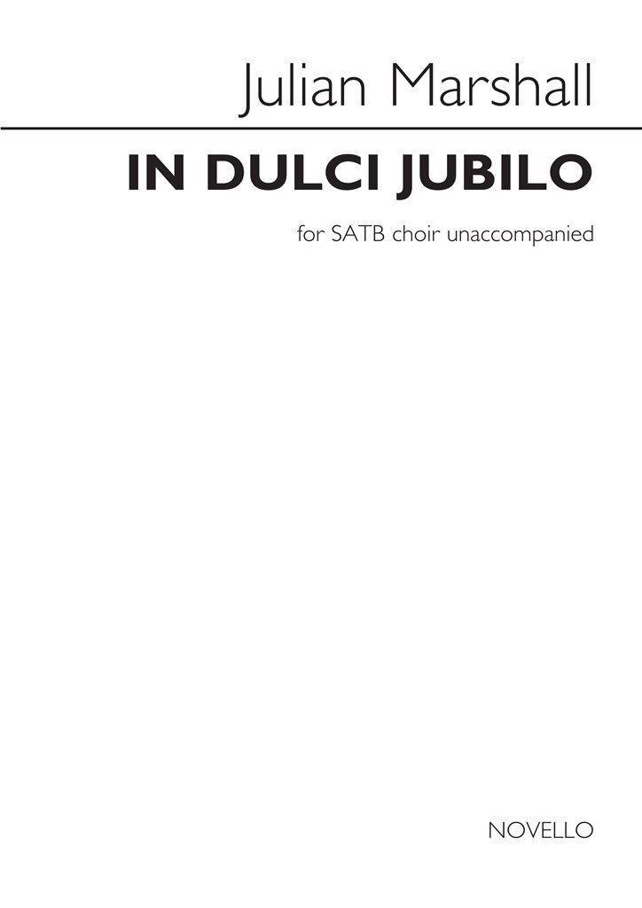 In Dulci Jubilo