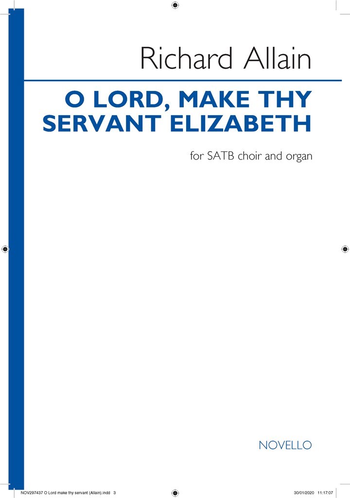 O Lord, make thy servant Elizabeth