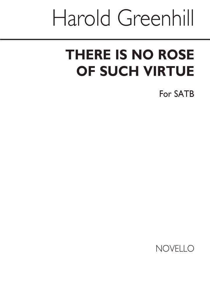 H There Is No Rose Of Such Virtue (For Rehearsal)