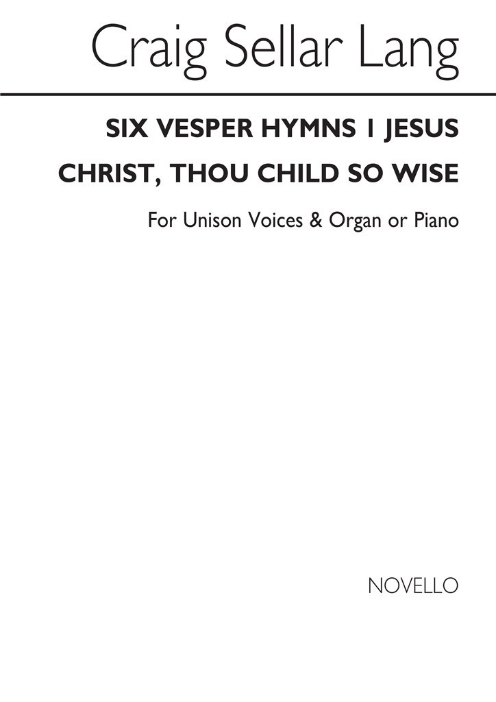 Jesus Christ, Thou Child So Wise
