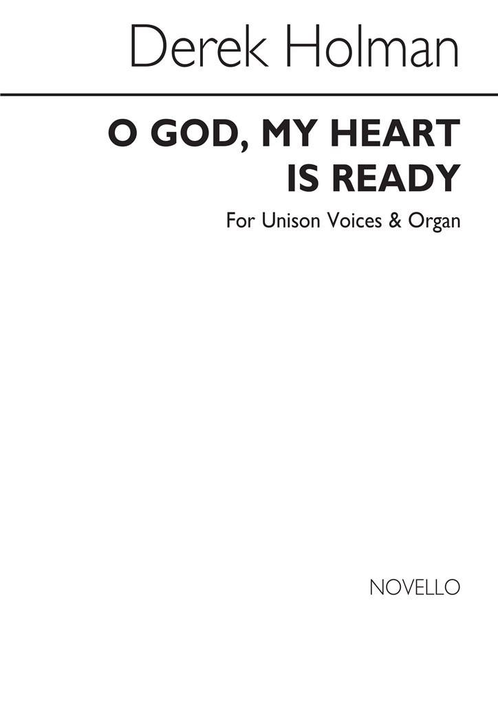 O God My Heart Is Ready Unison