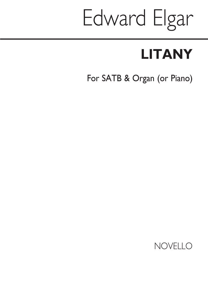 Litany for SATB Chorus with or Piano acc.