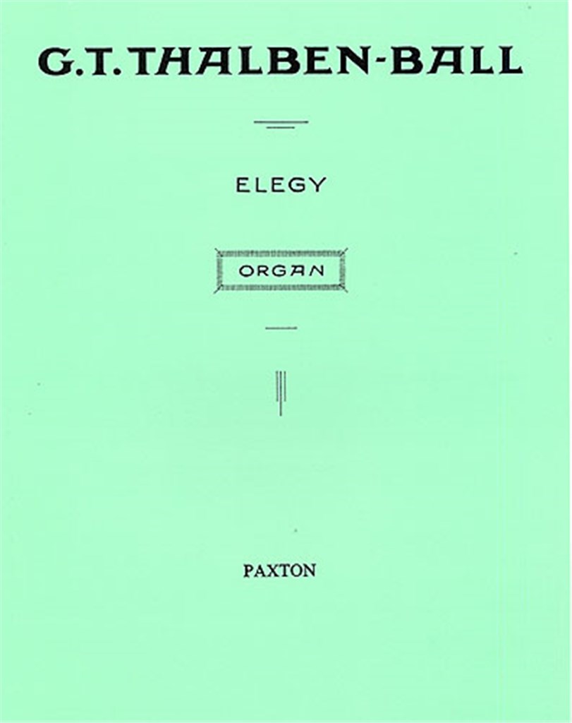 Elegy For Organ