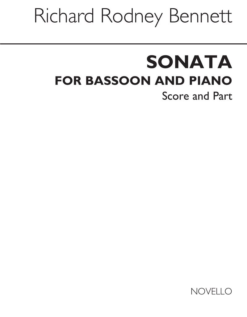 Sonata For Bassoon And Piano