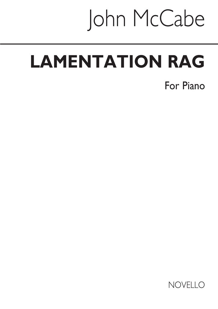 Lamentation Rag for Piano
