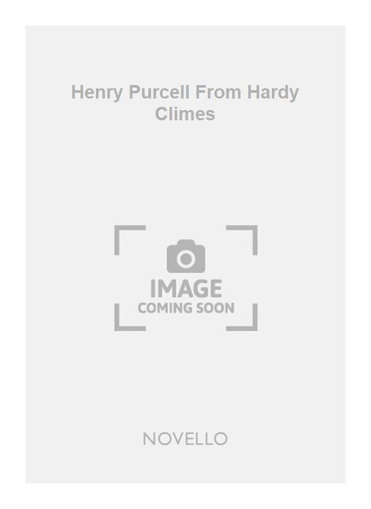 Henry Purcell From Hardy Climes