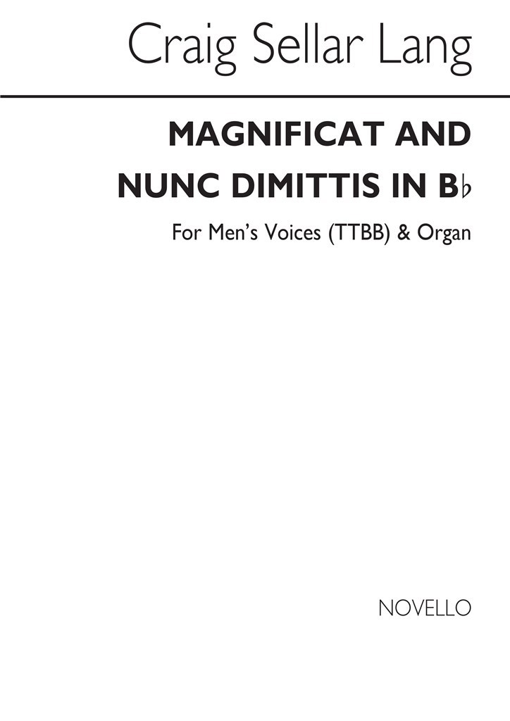 Magnificat And Nunc Dimittis In B Flat