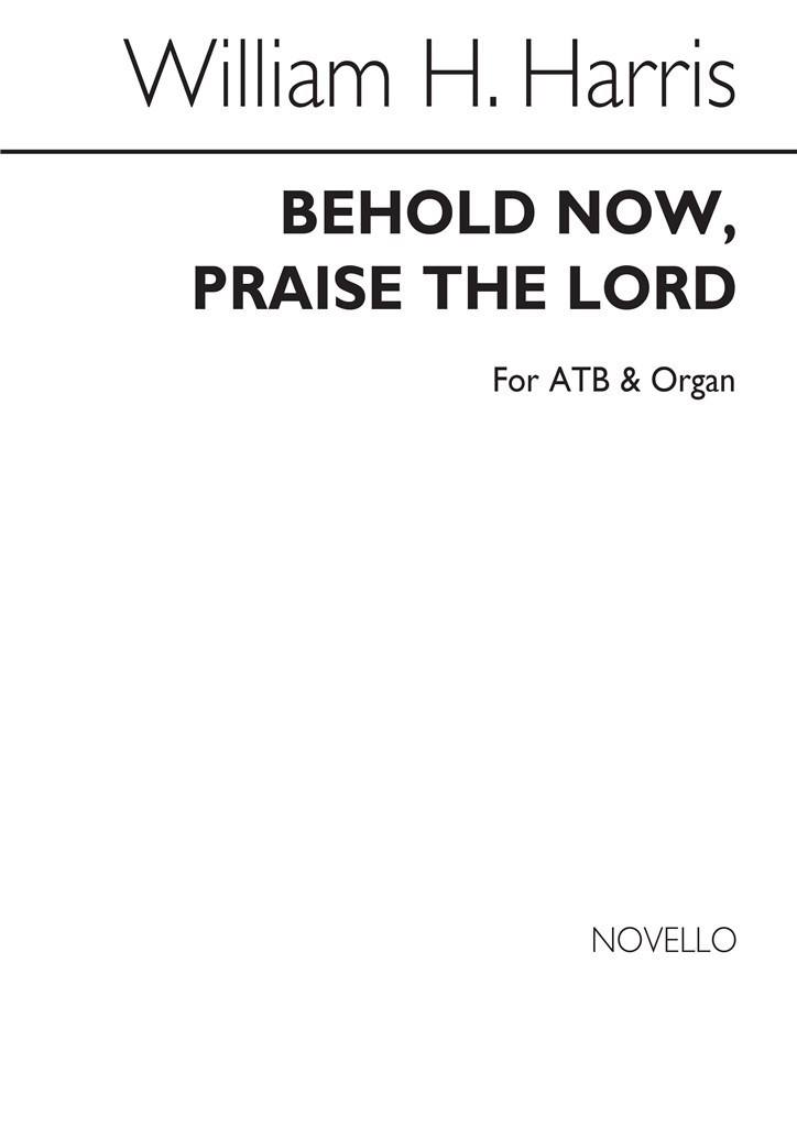 Behold Now Praise The Lord (ATB/)